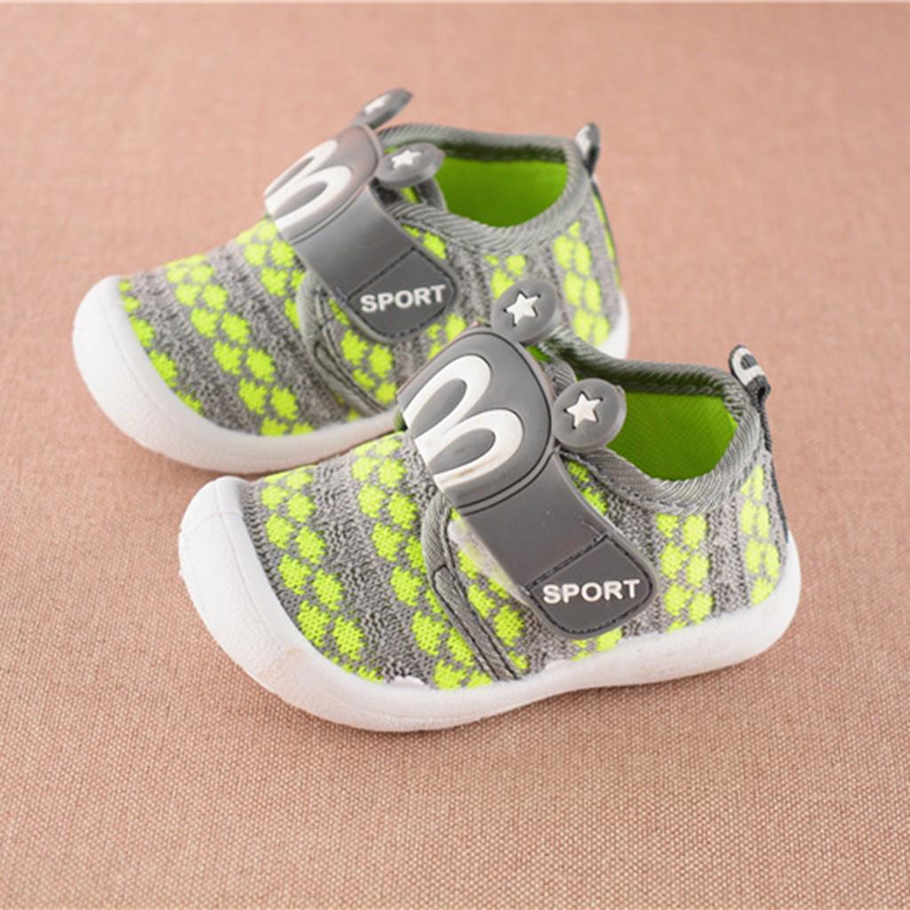 Toddler Children Kids Baby Cartoon Star  Ears Squeaky Single Shoes
