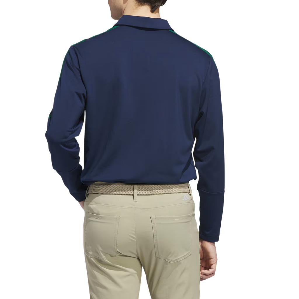 Adidas 3-Stripes Comfortable Long Sleeve Striped Soft Golf Shirt Men tops KG9984