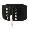 Elastic Elastic Corset Belt Black Dress Waistband Vintage Peplum Waistband  Wedding Party