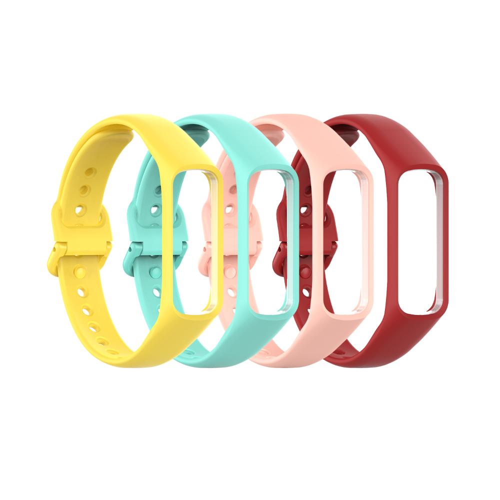 Armband für Samsung Galaxy Fit 2 SM-R220 Armband Weiches Silikon Sportband Armbänder Ersatzarmband