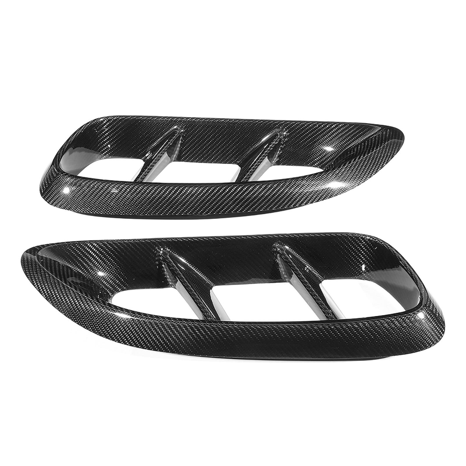 

2 шт. карбоновая отделка крыла боковая вентиляционная решетка подходит для 718 Cayman Boxster