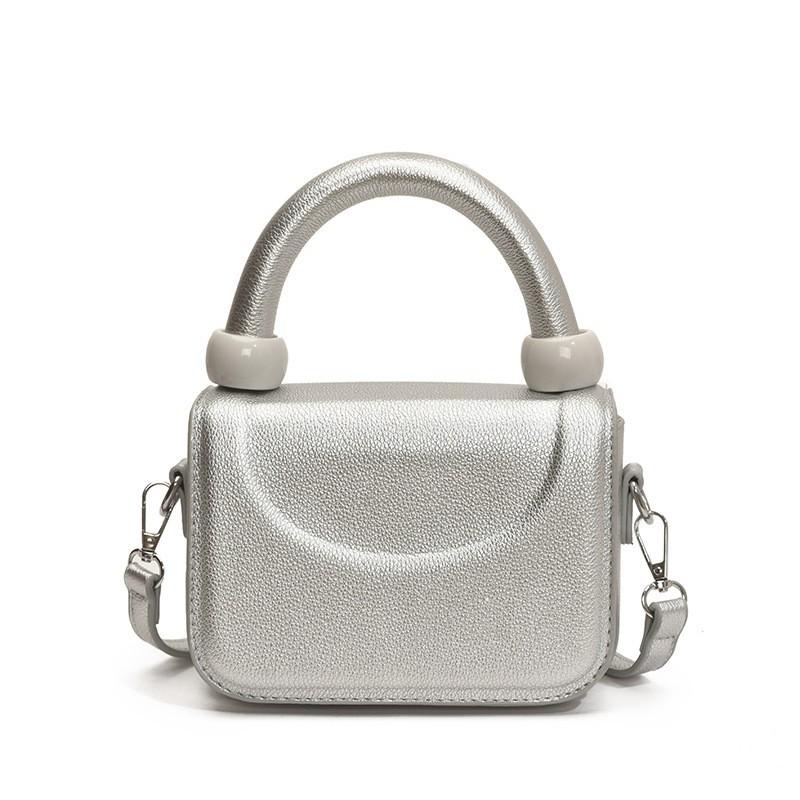 Handbag Bag 2025 New Casual Trend Niche Design Cross-body Fashionable Portable Single-shoulder Small Square