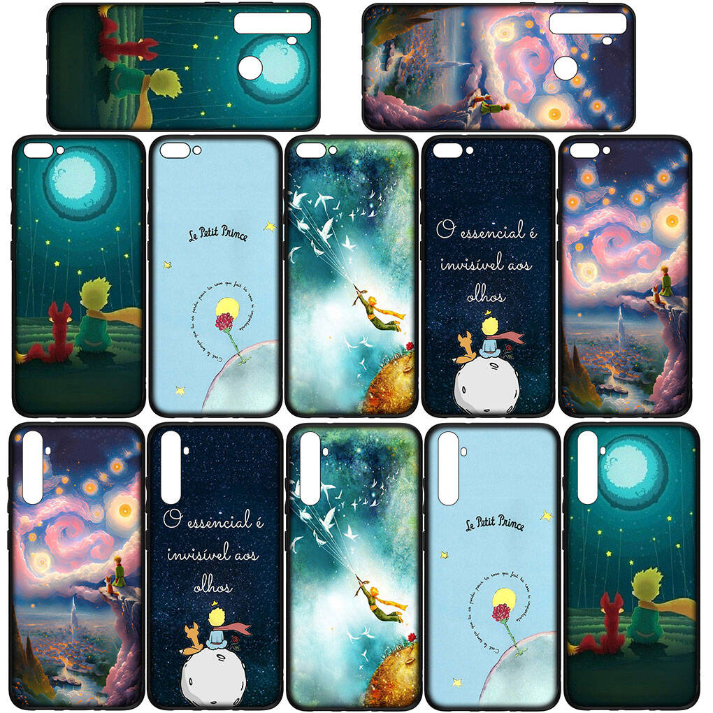 Phone Case for Samsung Galaxy S25 S23 S22 S21 S24 Ultra FE A05 A06 A15 A16 A36 A37 A35 A54 A55 A56 A57 A25 A26 A53 A17 Anime The Little Prince Cover