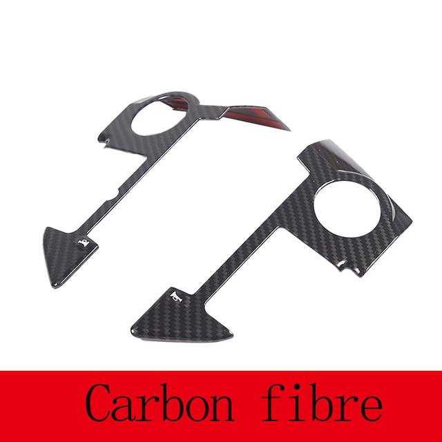 For Land Rover Discovery 4 LR4 For RR Sport 10-13 For Freelander 2 2013-2015 Steering Wheel Cover Trim Stickers  Car Accessories