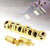 6 String Guitar Bridge Replacement Roller Saddles Guitar Bridge Tailpiece Electric Guitar Bridge Easy To Install