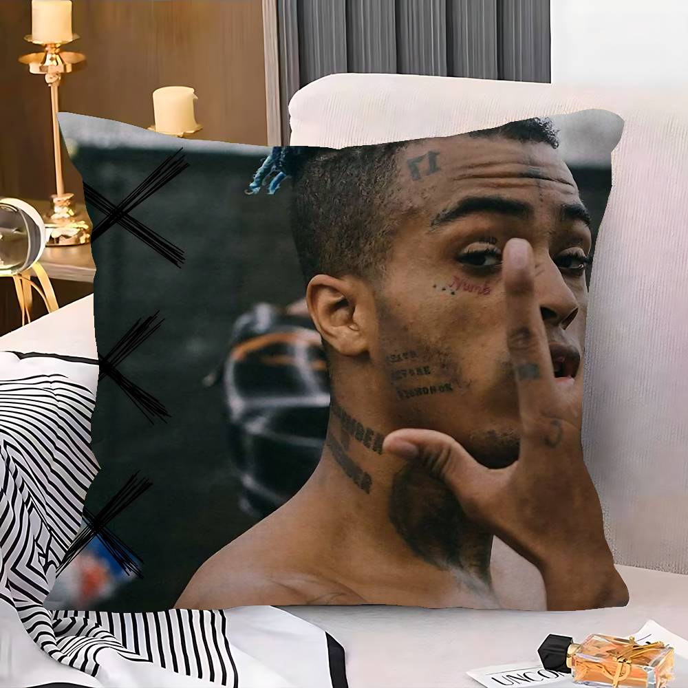 Rapper Music Xxx-Tentacion Personalized Pillow Dust Cover Bedroom Kids Party Decoration Pillowcase Birthday Children Gift