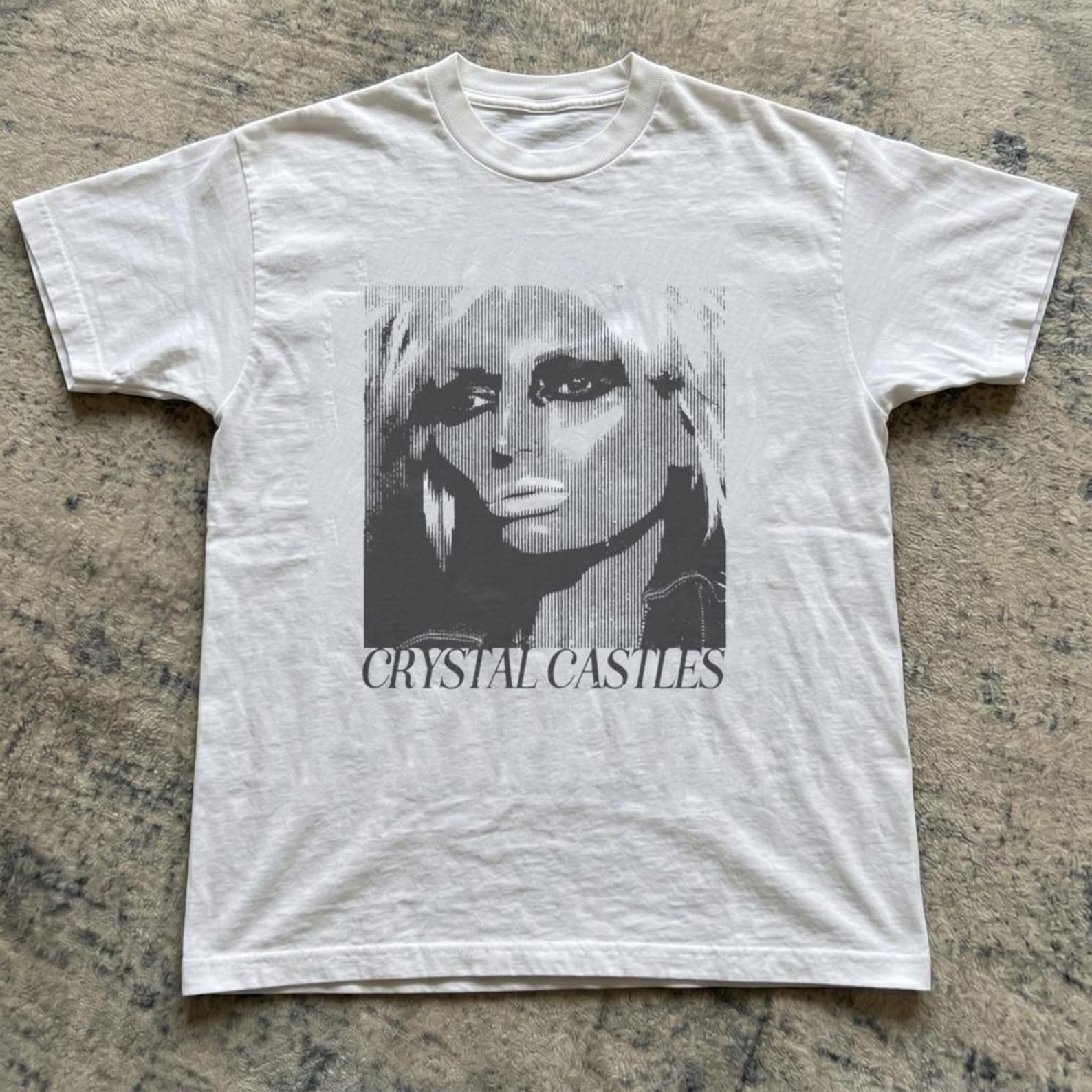 Crystal Castles Rock Band T-Shirt, Graphic Tee, Hard Rock Music unisex tees S