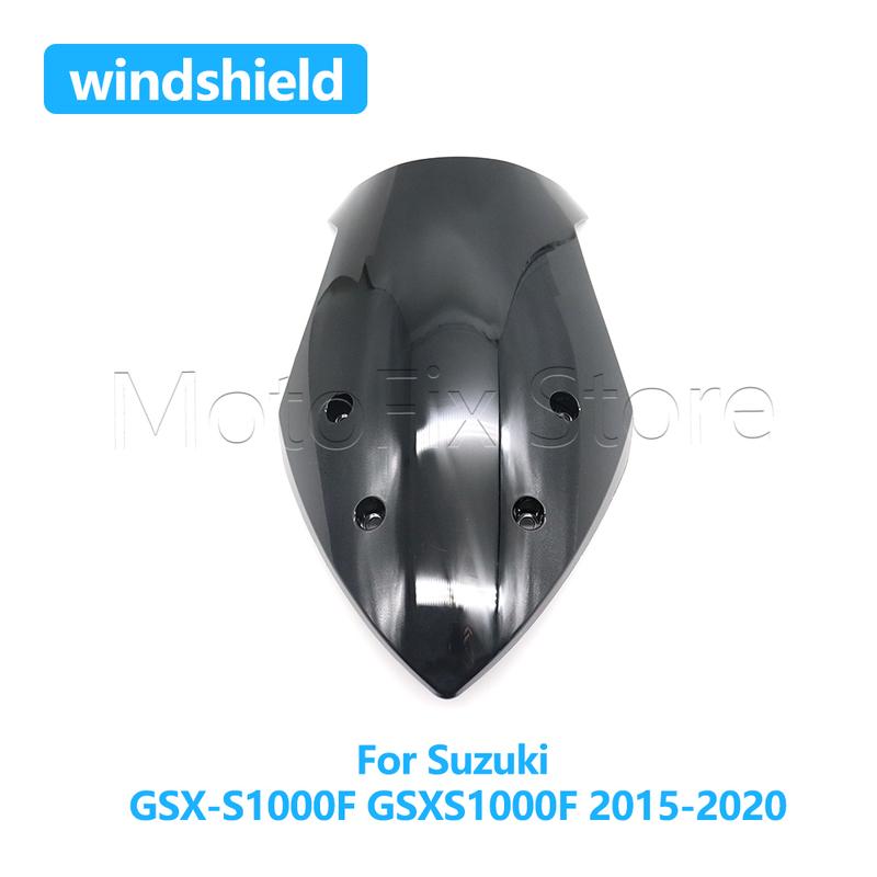 For Suzuki GSX-S 1000F GSX-S1000F GSXS1000F GSXS 1000F 2015- Motorcycle Front Windscreen Windshield Wind Deflectors