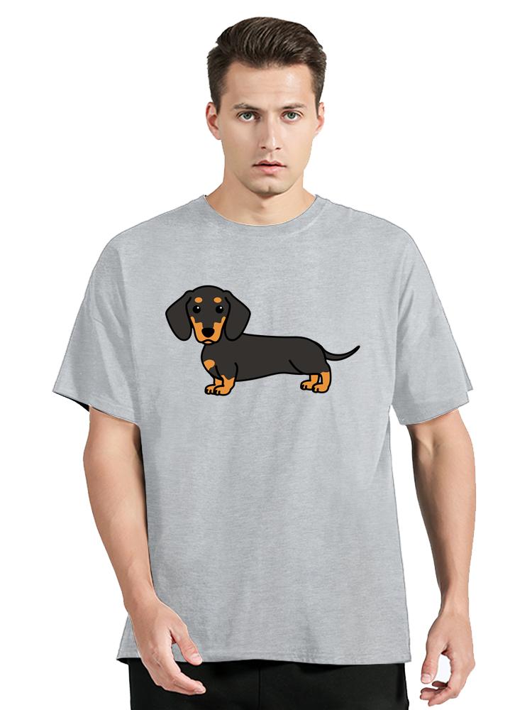 Funny Low Rider Dachshund Sausage Dog Oversized T-shirt Anime Men's Clothing Female Designer Fitness T Shirt Manga Cotton Tshirt