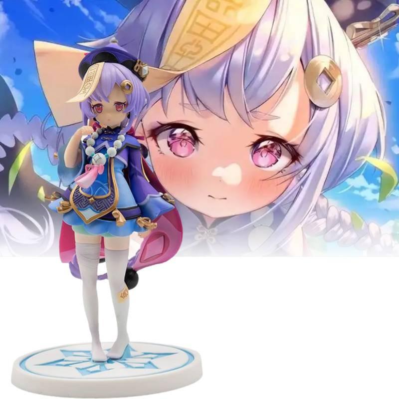 Genshin Qiqi Impact Figurine Game Cartoon Model Toys Statuary Christmas Gifts