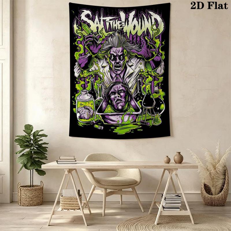 Versatile horror movie theme Pattern Home Decor Tapestry, Wall Hanging, Decorative RV Wall Cloth.ZGT0914169