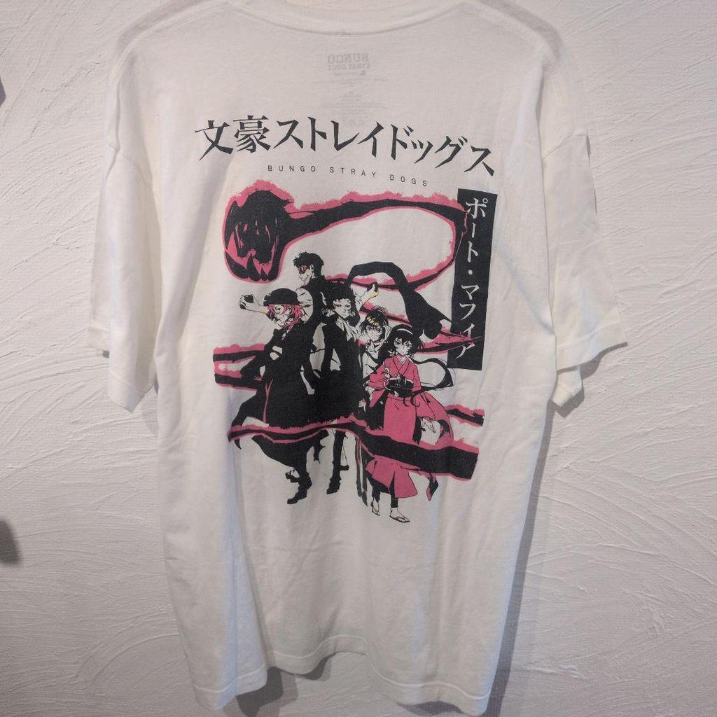 [USED] Official Bungo Stray Dogs T-shirt in excellent condition. Rare.
