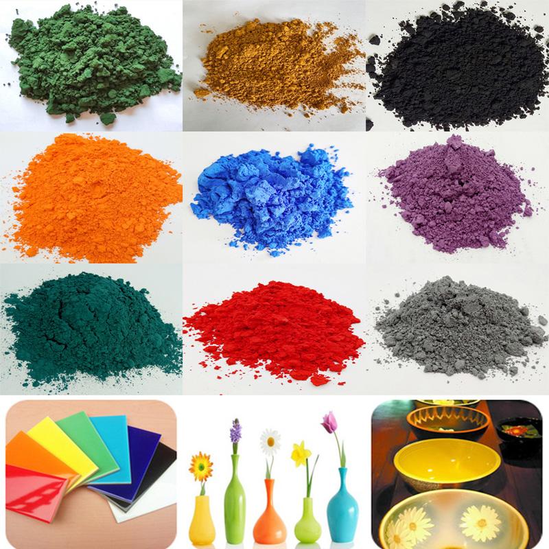 325 Mesh Keramikpigment 500g Hohe Temperatur 1000°C-1280°C Keramikglasur Spezielles Farbpulver Keramikbedarf