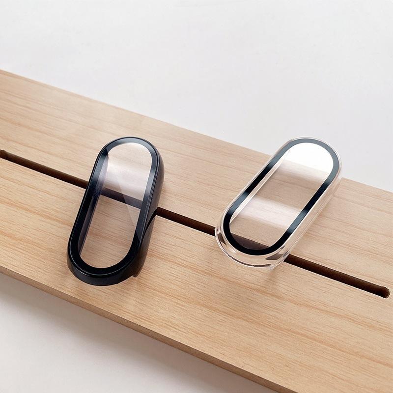 Case Cover+glass For Xiaomi Mi Band 7 6 Accessories Case+Film Full Coverage Protective Cover Miband 7 6 5 4 3 Screen Protector Mi Band Case
