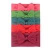Girls Baby Toddler Turban Headband Hair Band Bow 5PCS Accessories Headwear