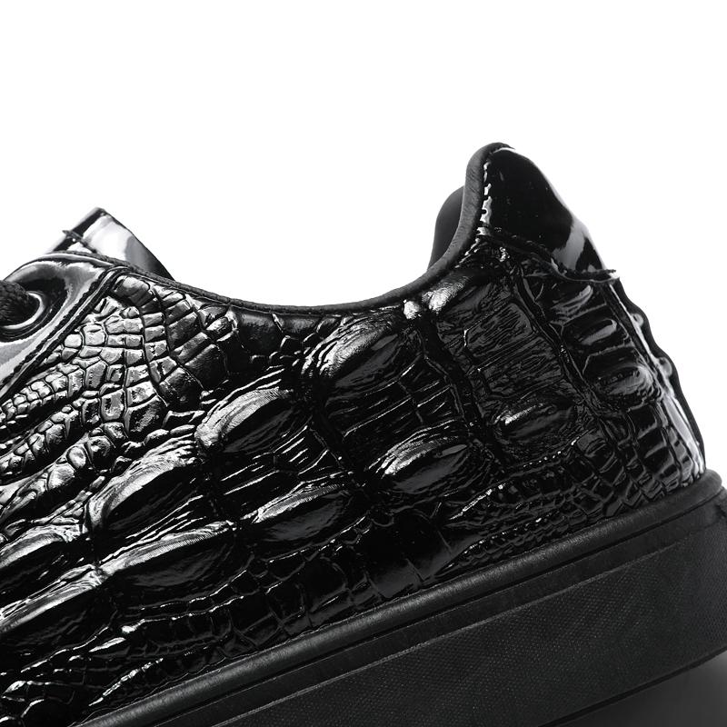 Black Flat Shoes, Men's Casual Formal Shoes, Outdoor Fashionable and Comfortable Soft Soled Walking Shoes, Zapatillas De Hombre