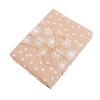 Weihnachtsgeschenkpapier Vintage Dickes Braunes Feiertagsgeschenkpapier mit Weihnachtsbaum-LKW-Schneeflockenmuster für Geburtstag Neujahr Partyzubehör