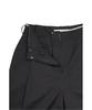 RECODE Raw Edged Two Tuck Pants_Rqpas25531Bkx
