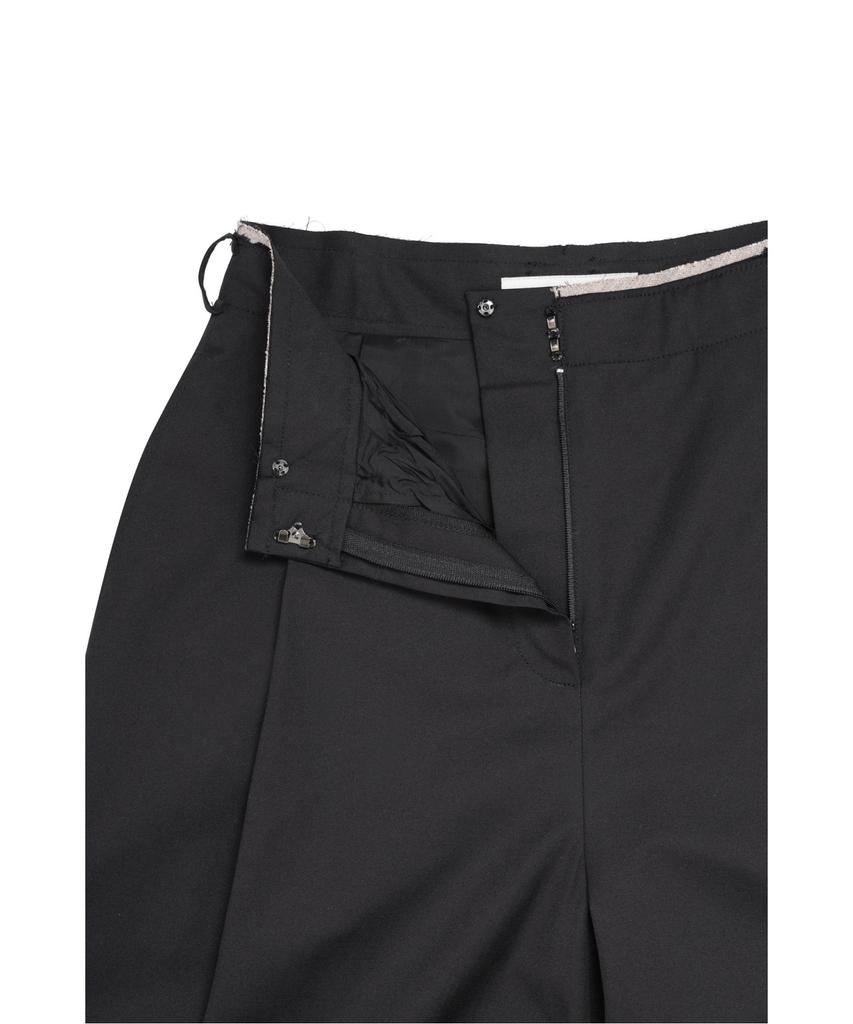 RECODE Raw Edged Two Tuck Pants_Rqpas25531Bkx