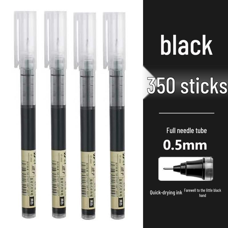 Black 0.5mm Bullet Tip Pen for Students and Office Use