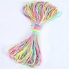 Durable Parachute Cord Multi-Strand Bracelet Cord New Rainbow Paracord Rope  Survival Gear