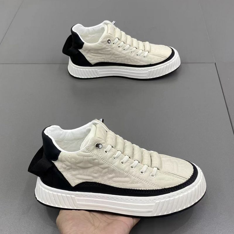 Fashion Korean Style Fashion Flat Walking Vulcanized Shoes Male Comfortable Sport Sneakers Men Korean Sneakers Casual Running Shoes Men