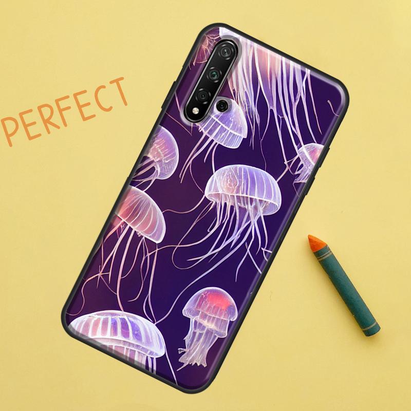 

Волшебный чехол-медуза для Huawei P30 Pro P20 P40 Lite Nova 8i 7i 3i 11i 5T 9 10 SE Y60 Y61 Y70 Y90 P Smart Z Huawei Nova 10