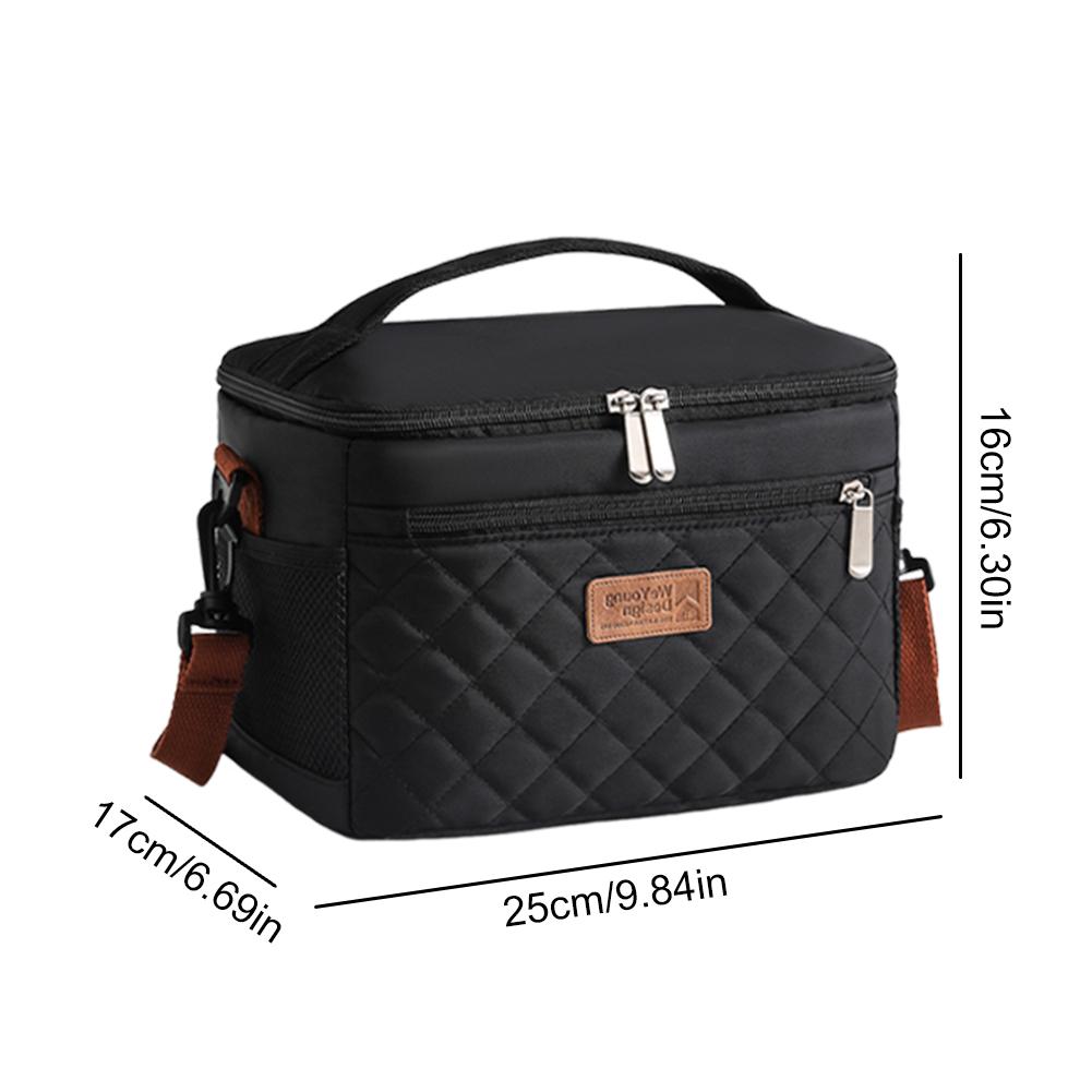 Insulated Lunch Box Leakproof Reusable Lunch Box Soft Cooler Cooling Tote for Men and Women