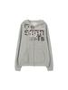Kijun Men Grocery Hoodie Zip-Up Melange Gray