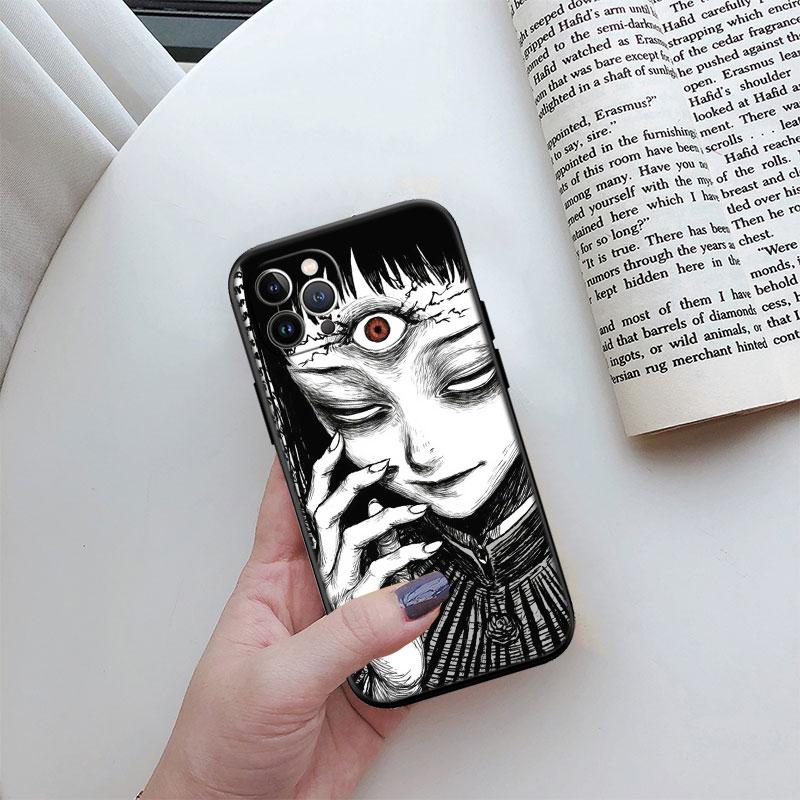 Junji Ito Tomie New High-End Cover Phone Case for iPhone 16 15 14 13 Pro Max Plus Mini
