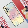 Capa de Telefone Arco-íris em Aquarela com Nome Personalizado Para Samsung Galaxy A53 A33 A23 A13 A52 A32 A22 A12 A51 A71 A14 A24 A34 A54 A21S