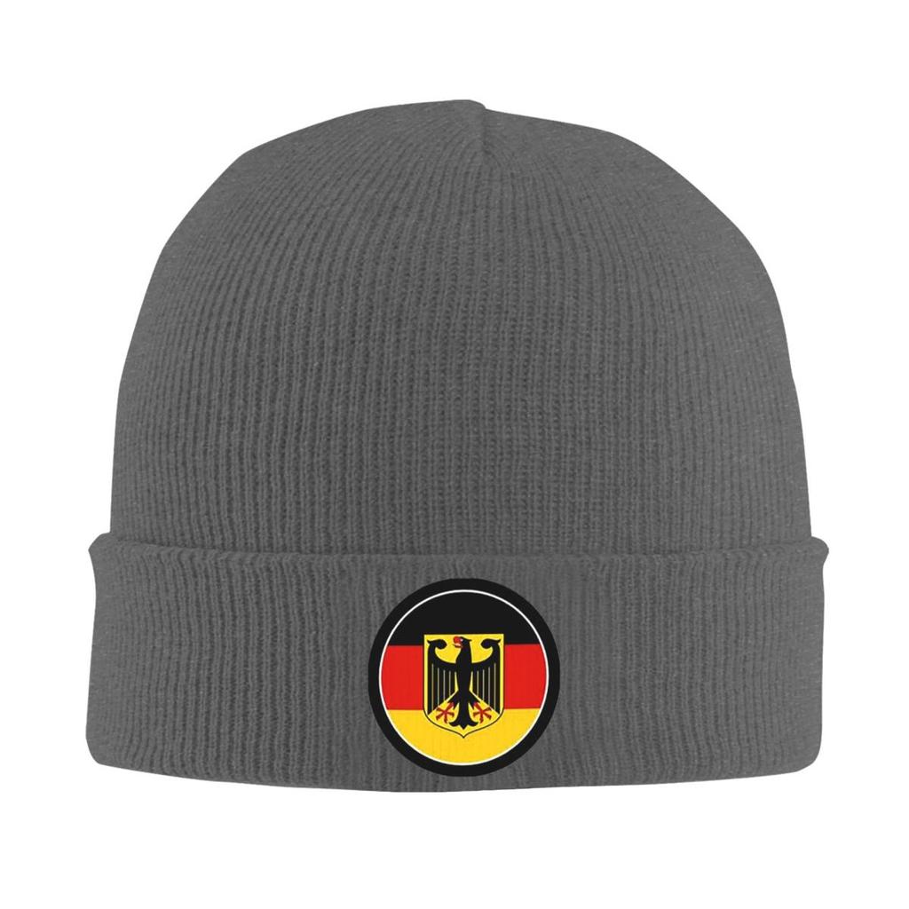 German Coat Of Arms Empire Flag Warm Knitted Cap Fashion Bonnet Hat Autumn Winter Outdoor Beanies Hats for Men Women Adult