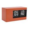 Kalender Klappuhr LED-Anzeige Automatisches Umblättern 12 Stunden AM PM Retro Ewiger Kalender Klappuhr
