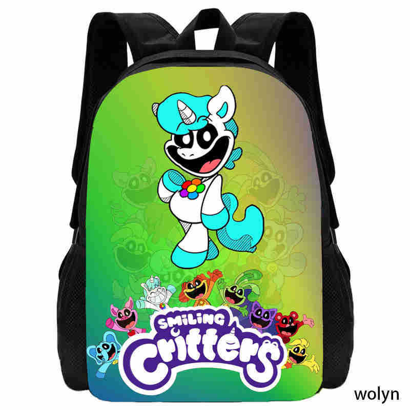 Smiling Critters Poppy's Spielzeit Kapitel 3 Vollständige lächelnde Tier-Schultasche