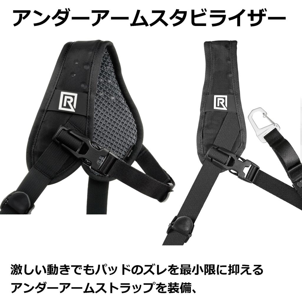 BLACKRAPID Curved Breeze Camera Strap for SLR Wide Padded for Comfort and Crossbody 020650 Cameras, Wear,