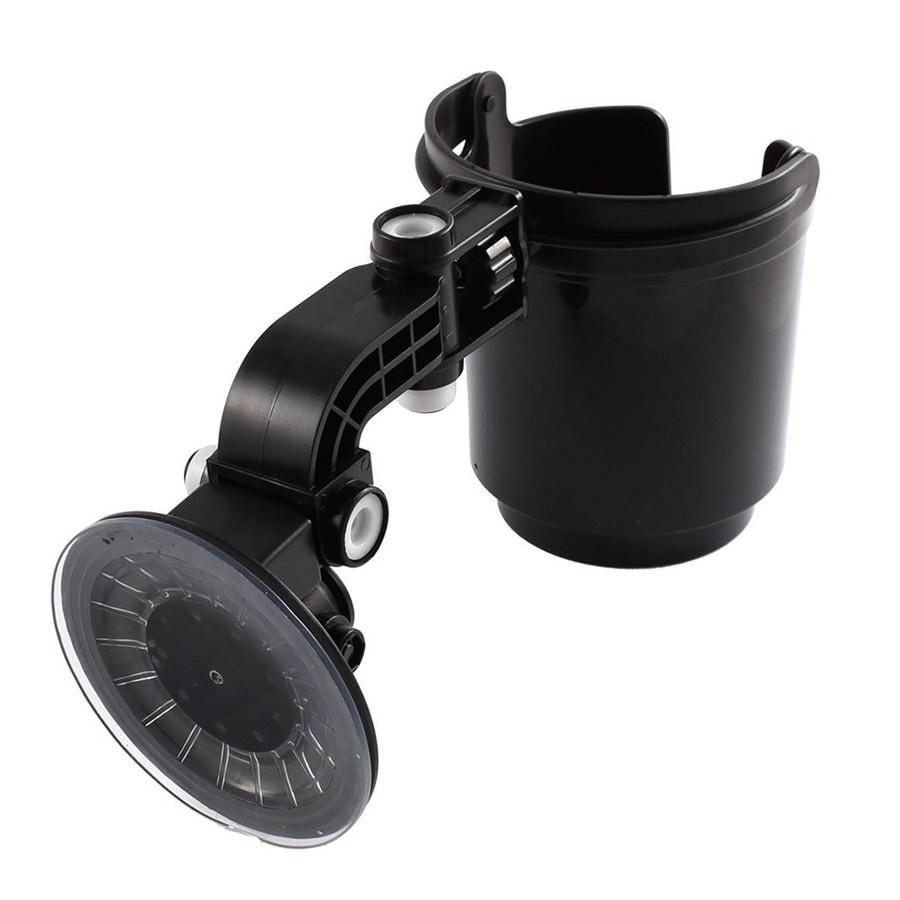 1PC Adjustable Universal Car Window Black Drinks Bottle Holder with Suction Cup
