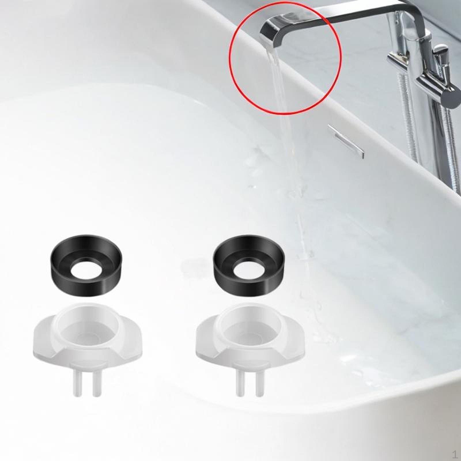 

Cup Seal and Diverter Gate Valve 4 Set/2 Set 3 Way Leakproof Shower Head Connector for 2 pcs