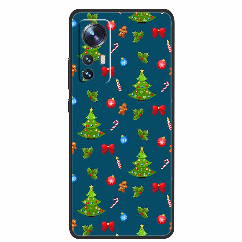 

Christmas Cartoon Case For Xiaomi 12 Pro Case for Xiaomi Mi 12 Lite 12X 12S Ultra Silicone Soft TPU Cover for Xiaomi 12X Case Xiaomi 12
