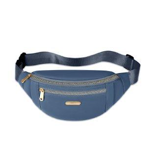 

New running sports fitness fanny pack women s fashion mobile phone bag outdoor leisure breast bag large capacity business wallet синій