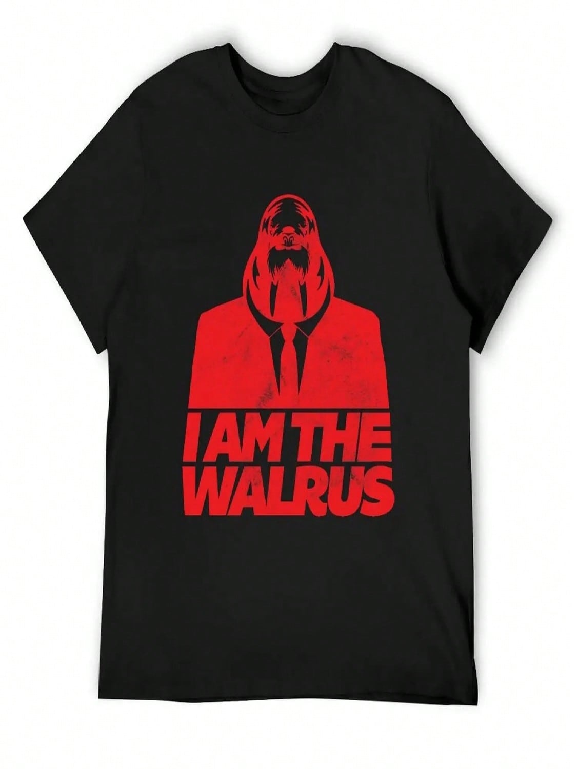 I Am The Walrus T-Shirt Aesthetic Clothing Valentines Boutique Clothes Sports Fans Funny T-Shirt Heavy Weight T Shirts For unisex S разноцветный