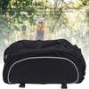 with Shoulder Strap Bike Rear Rack Bag 600D Polyester Rear Carrier Bag  Long Distance Cycling