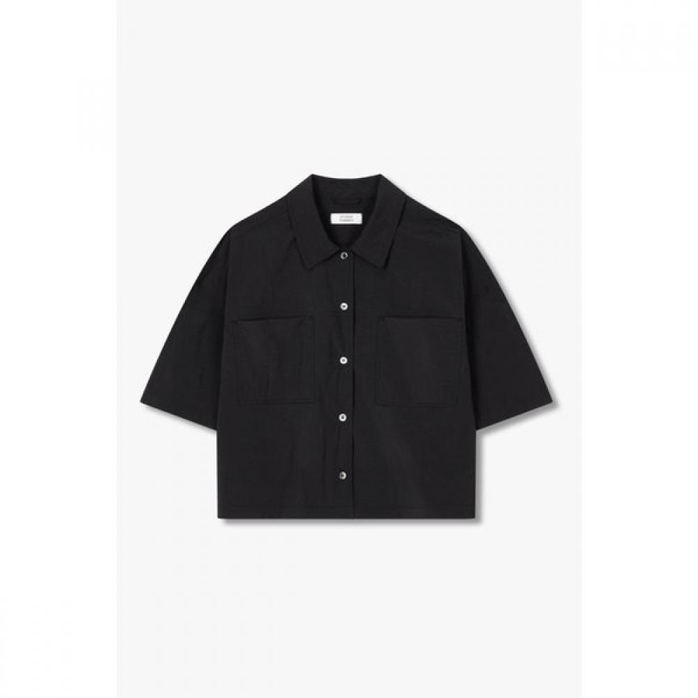 STUDIO TOMBOY Short Sleeve Shirt Back Pleat 9175221989