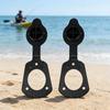 Fishing Rod Holder Covers Flush Mount Accessory Rod Holder Gasket Boat Fishing Rod Holder Cap for Small Boats Canoes Kayaks