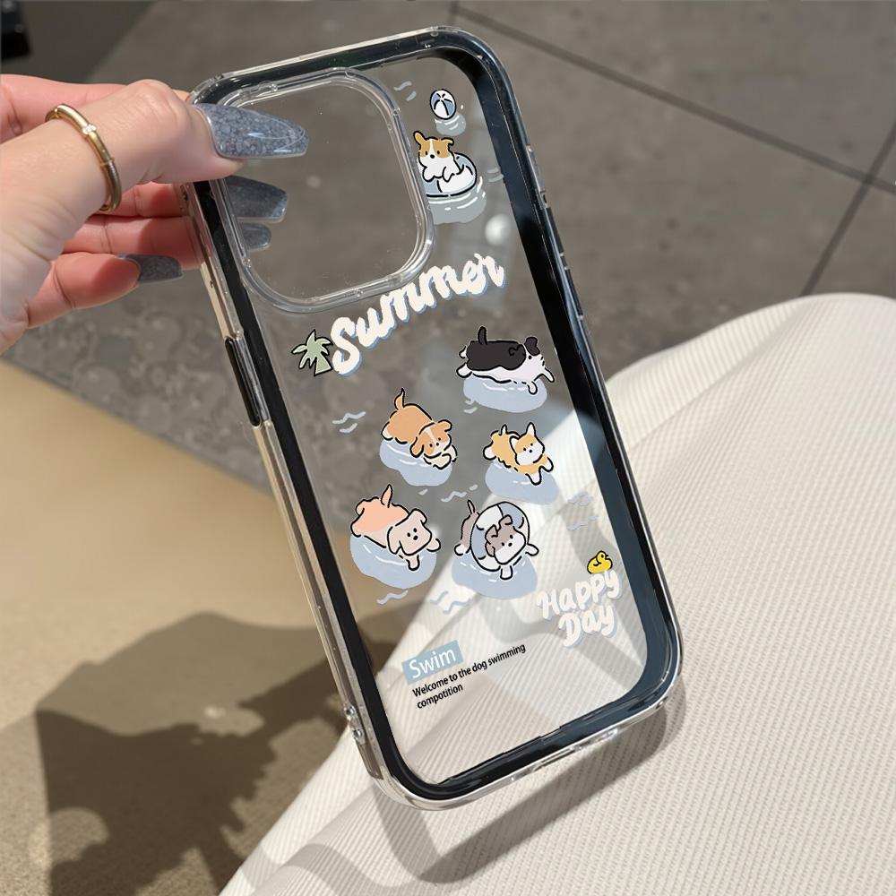 Painted Phone Case for iPhone 17 11 12 13 14 15 16 iPhone 17 12 13 14 15 16 Pro 17 12 13 14 15 16 Pro Max  High Quality Painted Animal Cute Phone Case