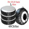 Universal 13-19inch 19-23inch Car SUV Tire Cover Case Spare Tire Wheel Bag Tyre Spare Storage Tote Polyester Oxford Cloth