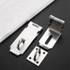 Stainless Steel Anti-Theft Door and Drawer Lock Plate Baffle