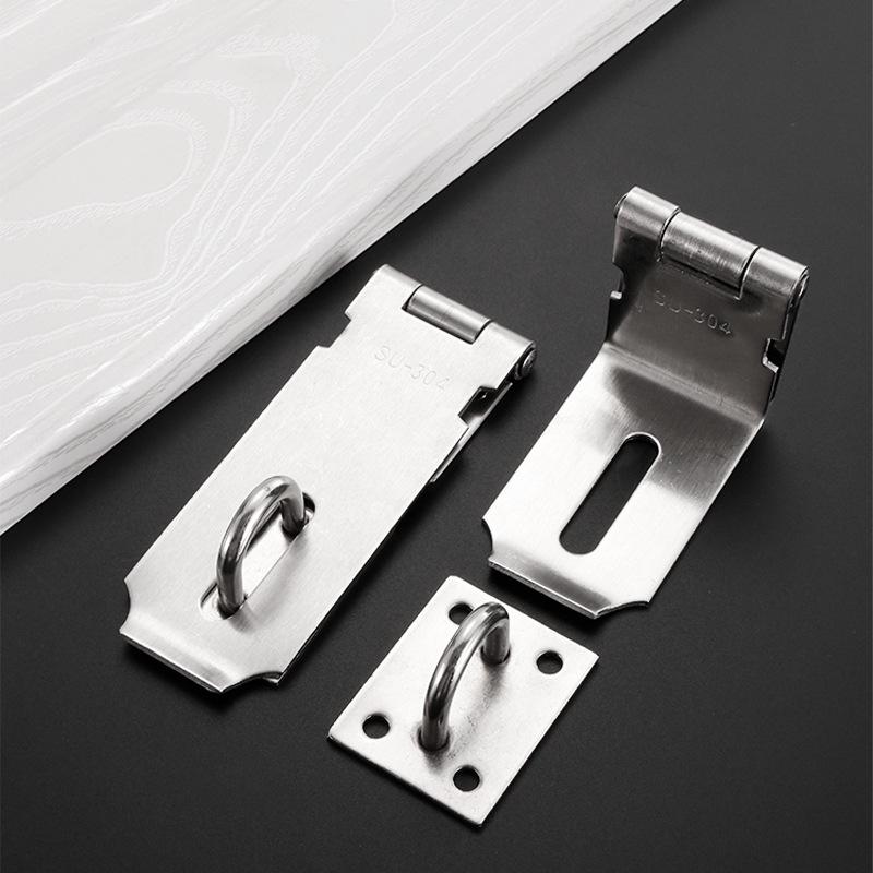 Stainless Steel Anti-Theft Door and Drawer Lock Plate Baffle