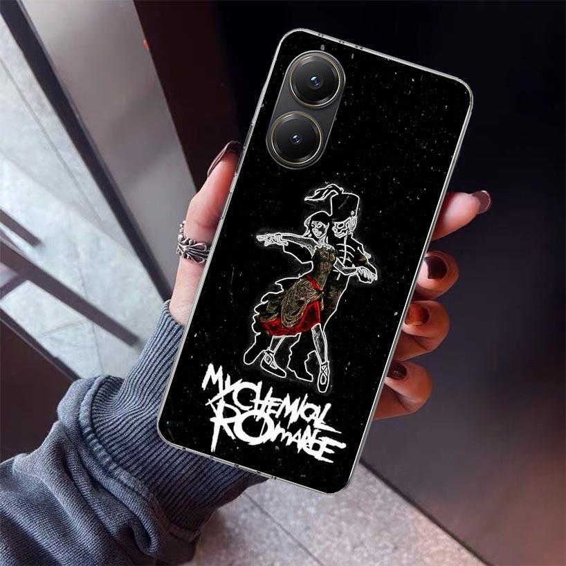 My Chemical Romance MCR Phone Case For Xiaomi Poco X5 X6 X7 Pro F7 Ultra M7 Redmi 15C 15 13C 13 12C 12 10 10C 10A 9 9C 9T 9A Cov