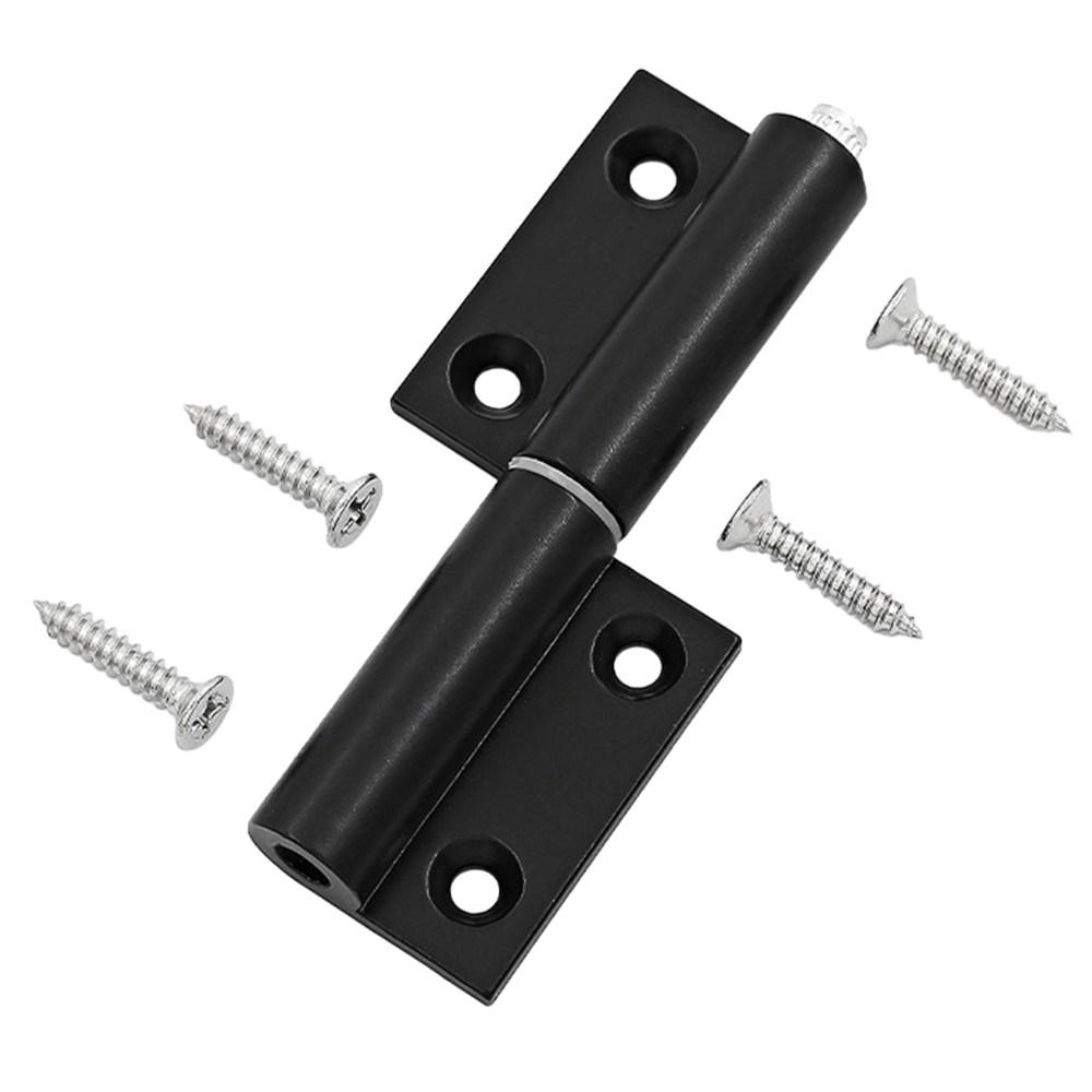 Plastic Steel Flat Hinge Folding Hinge Aluminum Alloy Screen Window Loose Leaf Detachable Hinge Home Improvement Door Hardware