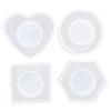 4pcs Hexagon Resin Mold Square Resin Casting Mold Jewelry Tools Silicone Mold  Parties